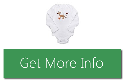 CafePress GRIFFON Long Sleeve Infant Bodysuit 03M Cloud White Swift